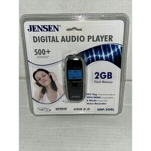 Jensen 2GB Digital Audio Player SMP-2GBL USB 2.0